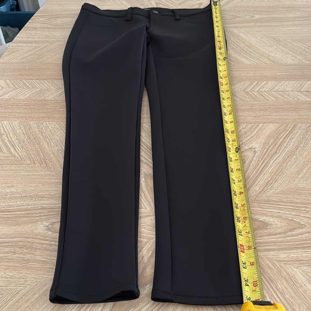 J Brand Super Skinny Odyssey Black Solid Cropped Slacks - Picture 8 of 8